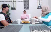 مفلس إيفا نوتي يحصل على وجهها مخنوق مع jizz التي.
