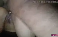 Tgirl مع الديك ضخمة cums في بلدي الثدي ضخمة.